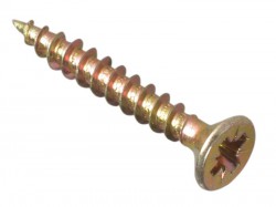 Forgefix Multi-Purpose Pozi Screw CSK ST ZYP 3.5 x 25mm Forge Pack 40