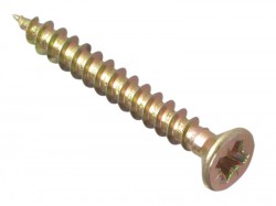 Forgefix Multi-Purpose Pozi Screw CSK ST ZYP 3.5 x 30mm Forge Pack 35