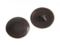 Forgefix Pozi Cover Cap Dark Brown No.6-8 Forge Pack 50