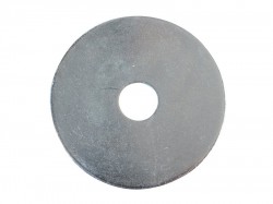 Forgefix Flat Mudguard Washers ZP M10 x 50mm Forge Pack 6