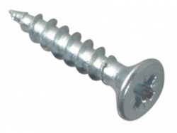 ForgeFix Multi-Purpose Pozi Compatible Screw CSK ST ZP 3.5 x 15mm Box 200