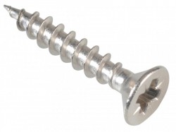 ForgeFix Multi-Purpose Pozi Compatible Screw CSK ST S/Steel 3.5 x 20mm Box 200