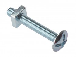 Forgefix Roofing Bolt ZP M8 x 120mm Bag 10