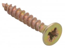 ForgeFix Spectre PZ Compatible Wood Screw CSK ZYP 3.5 x 25mm Box 200