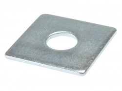 Forgefix Square Plate Washer ZP 50 x 50 x 12mm Bag 10