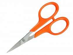 Fiskars Curved Manicure Scissors with Sharp Tip 100mm (4in)