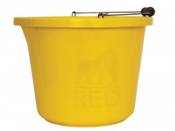 Red Gorilla Premium Bucket 14 litre (3 gallon) - Yellow