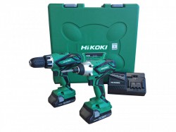 HiKOKI KC18DGLJGZ Twin Pack 18V 2 x 3.0Ah Li-ion