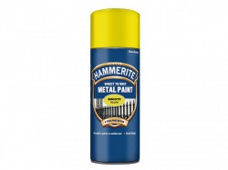 Hammerite Direct to Rust Smooth Finish Aerosol Yellow 400ml