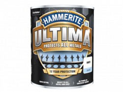 Hammerite Ultima Metal Paint Smooth White 750ml