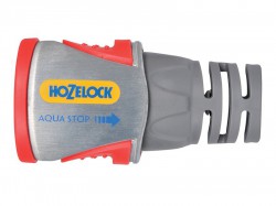 Hozelock 2035 Pro Metal AquaStop Hose Connector 12.5-15mm (1/2-5/8in)