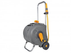 Hozelock 2416 Freestanding Compact Hose Reel + 30m of 12.5mm Hose