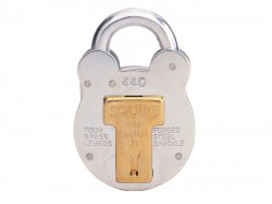 Squire 440KA Old English Padlock with Steel Case 51mm Keyed