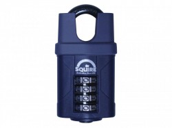 Squire CP40CS Combination Padlock 4-Wheel Closed Shackle 40mm