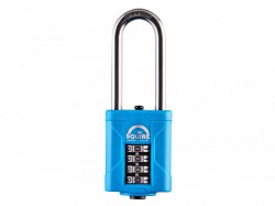 Squire CP40S25 Heavy-Duty Rustproof Marine Combi Padlock 40mm Long Shackle 63mm