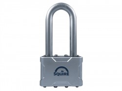 Squire Vulcan Long Boron Shackle Padlock 50mm