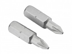 IRWIN Pozidriv Insert Bits PZ2 25mm (Pack 10)