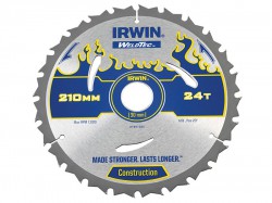 IRWIN Weldtec Circular Saw Blade 210 x 30mm x 24T ATB