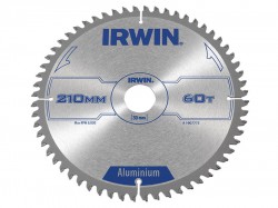 IRWIN Professional Aluminium Circular Saw Blade 210 x 30mm x 60T TCG