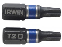 IRWIN Impact Screwdriver Bits TORX TX20 25mm (Pack 20)