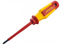 IRWIN VDE Pro Comfort Screwdriver Pozi PZ1 x 100mm