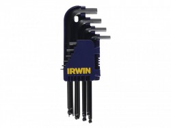 IRWIN T10757 Metric Long Arm Ball End Hex Key Set, 10 Piece