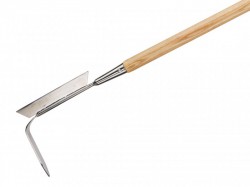 Kent & Stowe Stainless Steel Long Handled 2-in-1 Weeder, FSC