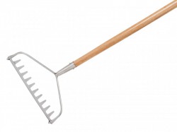 Kent & Stowe Stainless Steel Garden Life Soil Rake, FSC