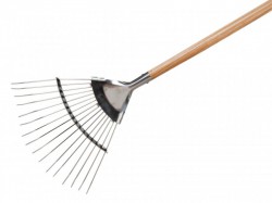 Kent & Stowe Stainless Steel Garden Life Lawn Rake, FSC