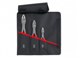 KNIPEX 00 19 61 V01 TwinGrip� Slip Joint Pliers Set, 3 Piece