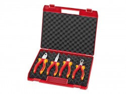 Knipex VDE Pliers Set in Case, 4 Piece