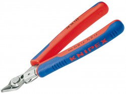 Knipex Electronic Super Knips with Lead Catcher Multi-Component Grip 125mm