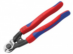 Knipex Wire Rope/Bowden Cable Cutters Multi-Component Grip 190mm