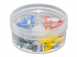 KNIPEX 97 99 907 Insulated Wire Ferrules Assortment Box, 100 Piece