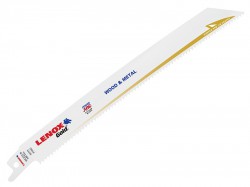 LENOX 810GR Gold Metal Cutting Reciprocating Saw Blades 200mm 10 TPI (Pack 5)