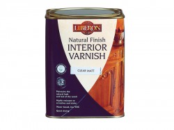 Liberon Natural Finish Internal Varnish Clear Matt 1 Litre