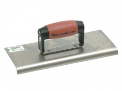 Marshalltown M192SS Stainless Steel Cement Edger DuraSoft Handle 10 x 4in