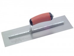 Marshalltown MPB13SSD Pre-Worn PermaShape Finishing S/S Trowel DuraSoft Handle 13 x 5in