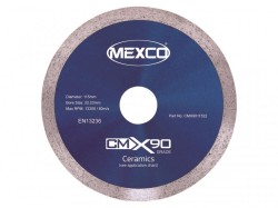 MEXCO X90 Grade Ceramic Materials Diamond Blade 115 x 22mm