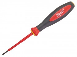 Milwaukee Hand Tools VDE Slotted Screwdriver 2.5 x 75mm