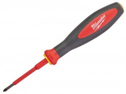 Milwaukee Hand Tools VDE Pozidriv Screwdriver PZ0 x 60mm