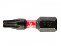 Milwaukee Power Tools SHOCKWAVE Impact Duty Bits TX20 25mm (Pack 25)