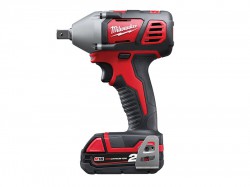 Milwaukee M18 BIW12-202C Compact 1/2in Impact Wrench 18 Volt 2 x 2.0Ah Li-Ion