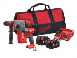 Milwaukee M18 FPP2AC-502 FUEL Twin Pack 18V 2 x 5.0Ah Li-ion