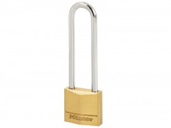 Master Lock Solid Brass 30mm Padlock 4-Pin - 64mm Shackle