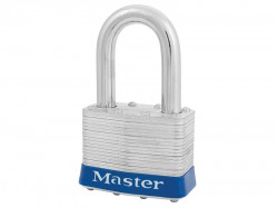 Master Lock Laminated Steel 51mm Padlock 4-Pin - 38mm Shackle - Keyed Alike