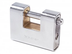 Master Lock Armoured 90mm Zinc Body Shutter Padlock