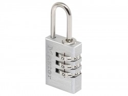 Master Lock Aluminium 20mm 3-Digit Combination Padlock