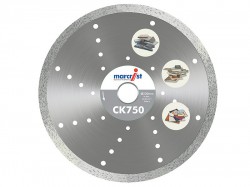 Marcrist CK750 Diamond Blade Smooth Tile Cut 230mm x 30mm Machine