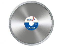 Marcrist CK350 Smooth Rim Diamond Blade Tile Cut 115mm x 22.2mm